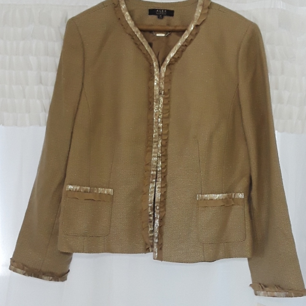 Gold blazer